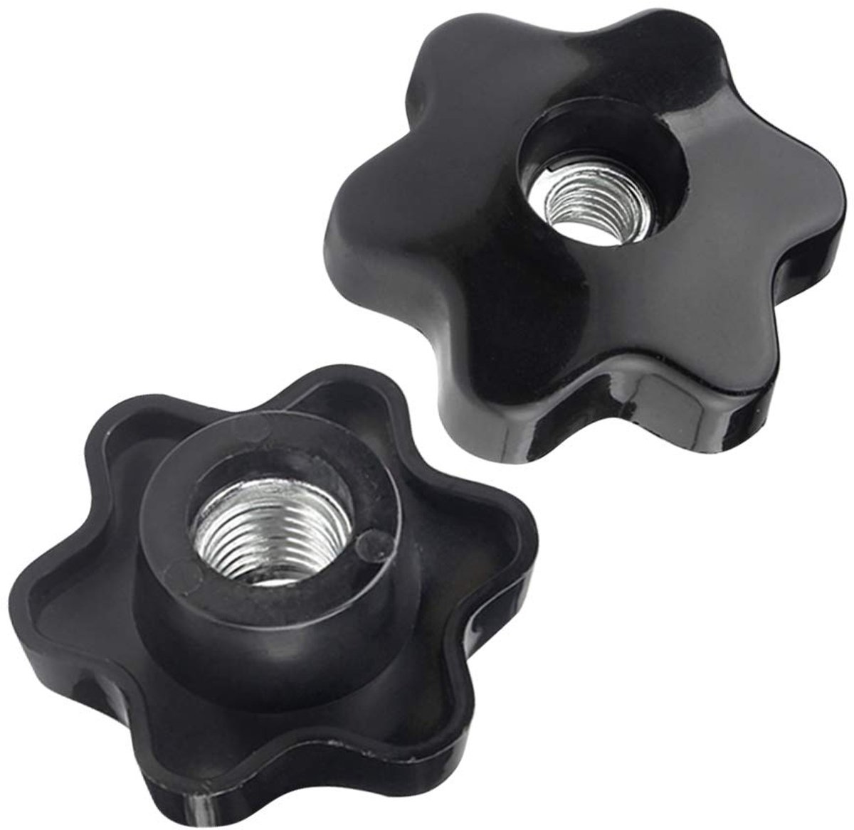 Gereedschap Ster Knop Klemmoer Handgreep - M6 M8 M10 M12 M14 M16 Kunststof Kop Klem Knop Binnendraad Hand Greep Knoppen