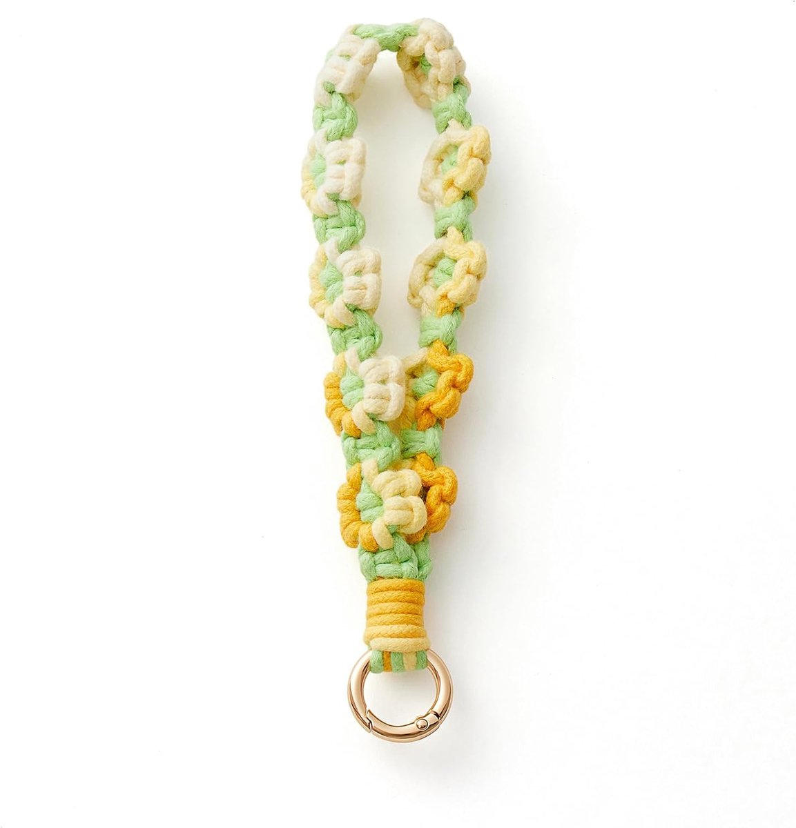Macrame lint sleutelhanger Lanyard kaart sleutelhanger meisjes cadeau voor vrouw