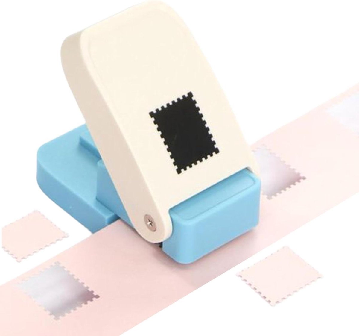 Vierkante Papierpons - Gatenmaker Knutsels - Kaarten Maken - Verbrede Ponsvlakken - 16 x 9 x 4 cm - null