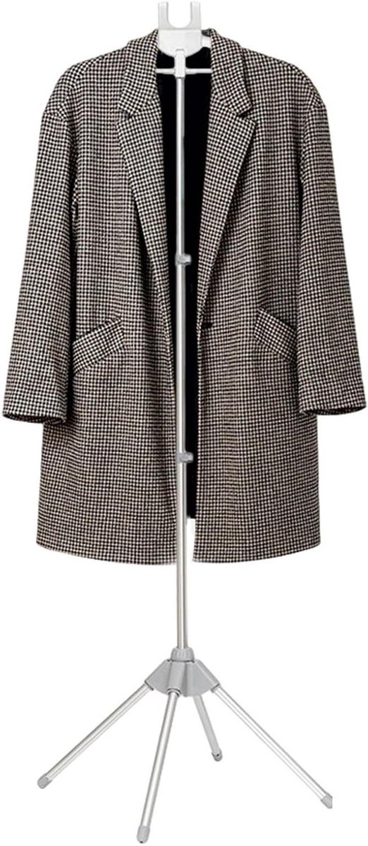 Kledinghanger Stoomapparaat - Stoomkledingrek - Kleding Stomen - 360 Graden Draaibaar - Max 155 cm - Grijs