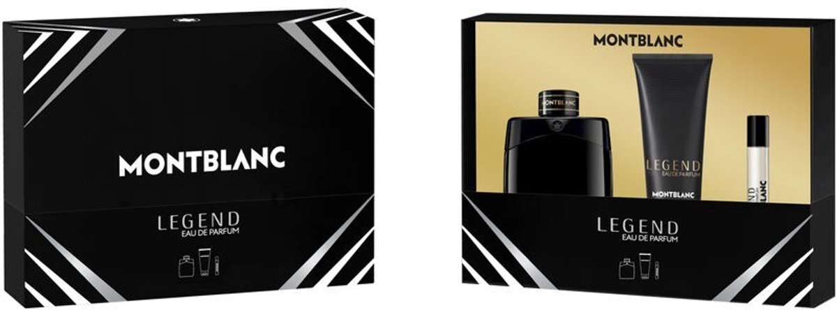 Montblanc Legend Eau de Parfum Gift Set 100 ml + Shower Gel 100 ml + EDP 7.5 ml