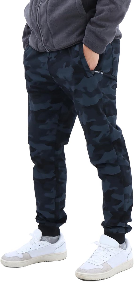 Joggingbroeken voor heren - camouflage - met ritszak - ademend voor training - SnelShoppen