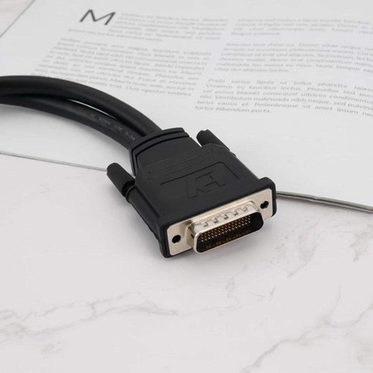 DMS-59 naar Dual DVI 24+5 Verlengkabel | Grafische kaart monitoren splitter (16cm)