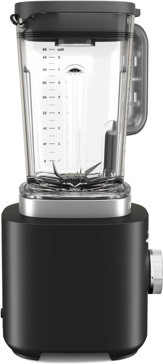 VALI® Blender - Smoothieblender - Krachtige Blender - Mat Zwart - 30cm x 26cm x 42cm van Vali — afbeelding 4