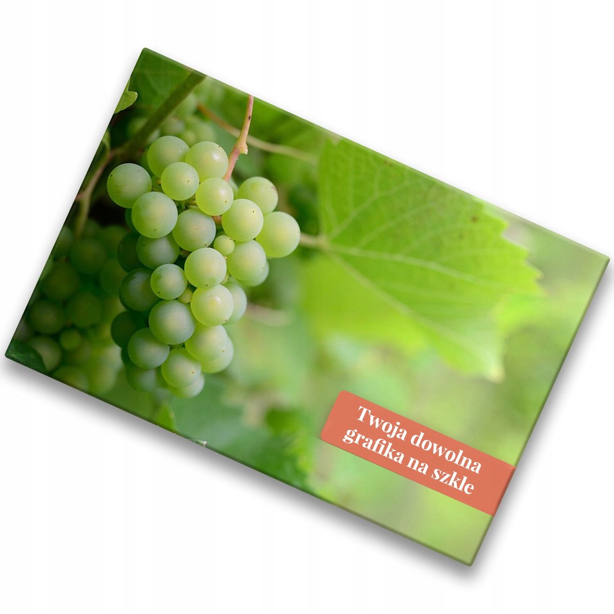 Glazen Keukenplank met Fotoprint - 30x20cm - Personaliseerbaar