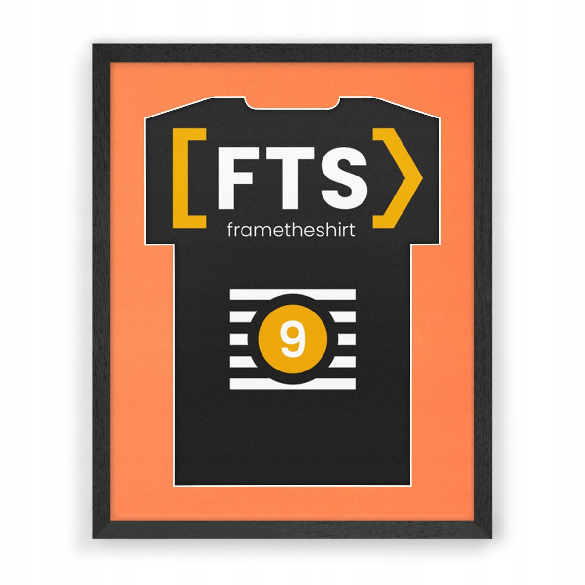 Unieke fotolijst voor sportshirt kinderen - 43x53 cm