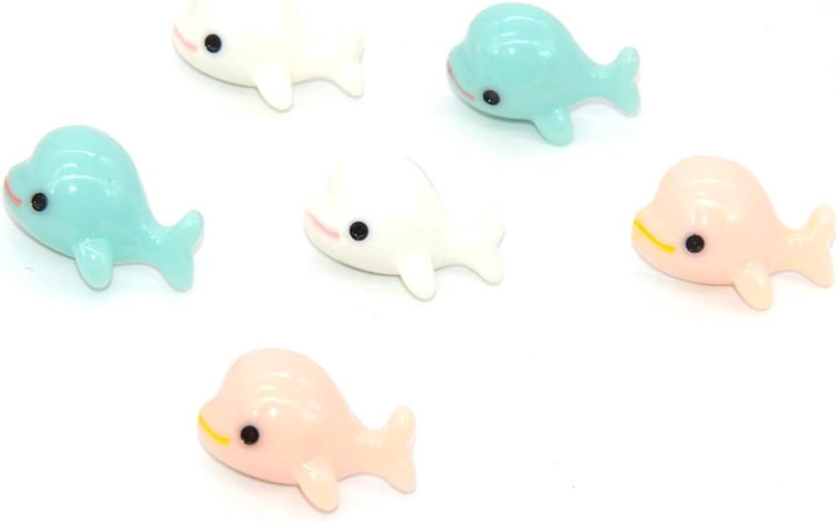 Duwspelden set 10 stuks - schattige walvisvorm - creatief ontwerp - ideaal voor school en kantoor - ShopVlot