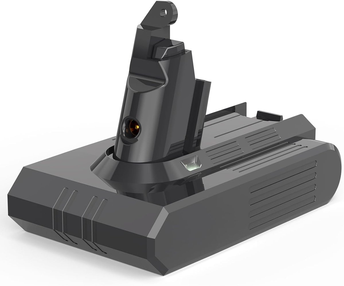 V6 Lithium-accu 21,6 V 4000 mAh - vervangende batterij - zonder geheugeneffect - ideaal voor Dyson handstofzuigers - ShopVlot
