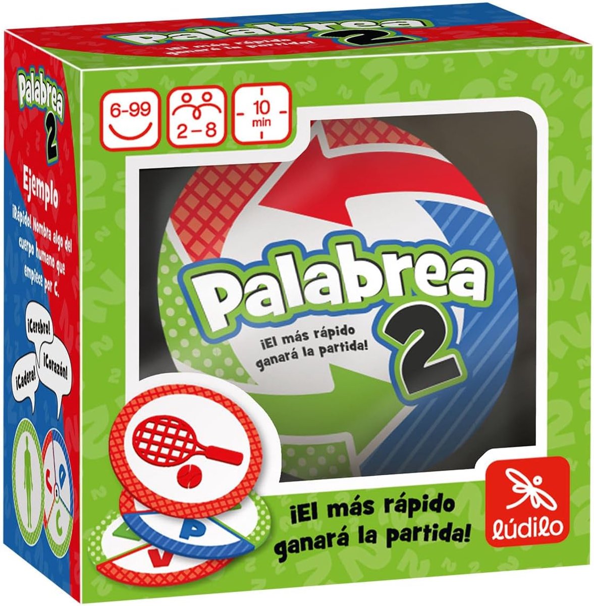 Bordspel voor kinderen 6 jaar - Palabrea 2 - Educatief spel - Leer woordjes combineren - ShopVlot