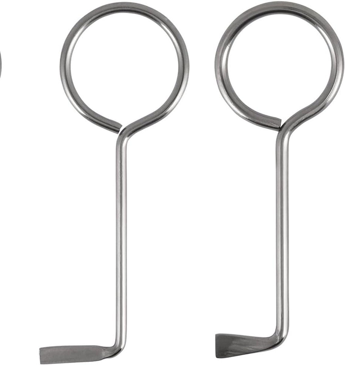Deuropeningsgereedschapsset L-vorm 120 mm - roestvrijstalen bontebaardsleutels - ergonomisch design - SnelShoppen