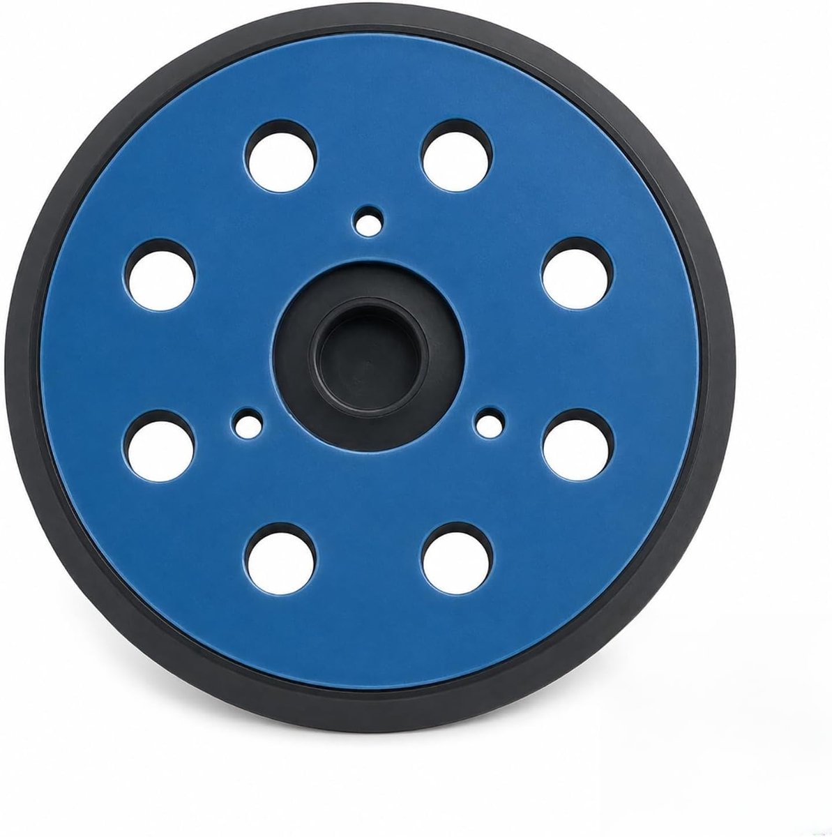 Plaat voor Makita BO5010, 5030, 5031, 5041, schuurplaat 8 gaten 125 mm, vervanging met 3 bevestigingsgaten, houder voor excentrische schuurmachine, compatibel met verschillende vlakschuurmachines