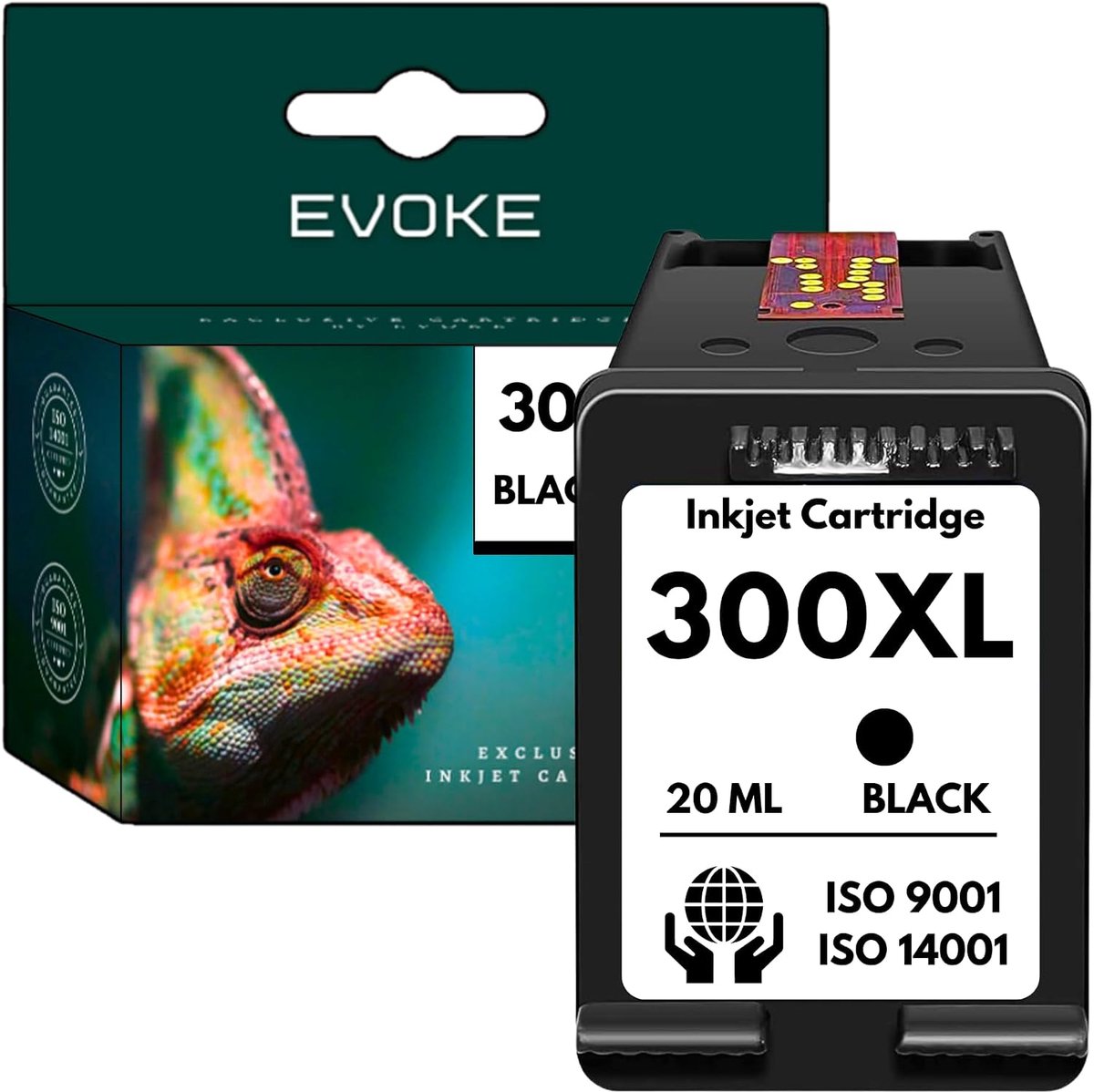 Inktcartridge 300 XL - zwart - 670 pagina's - 100% compatibel met HP D1660 D2560 F2420 F4580 4280 4640 - SnelShoppen