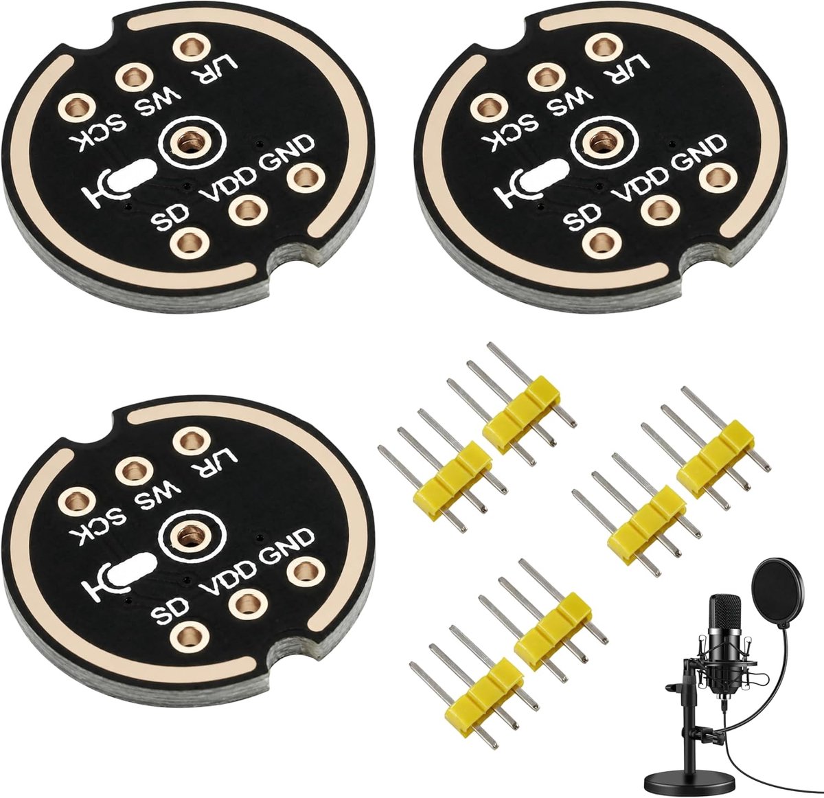 Digitale microfoon module - omnidirectionele MEMS - I2S 24-bit - voor professionele audio-opnames - ShopVlot