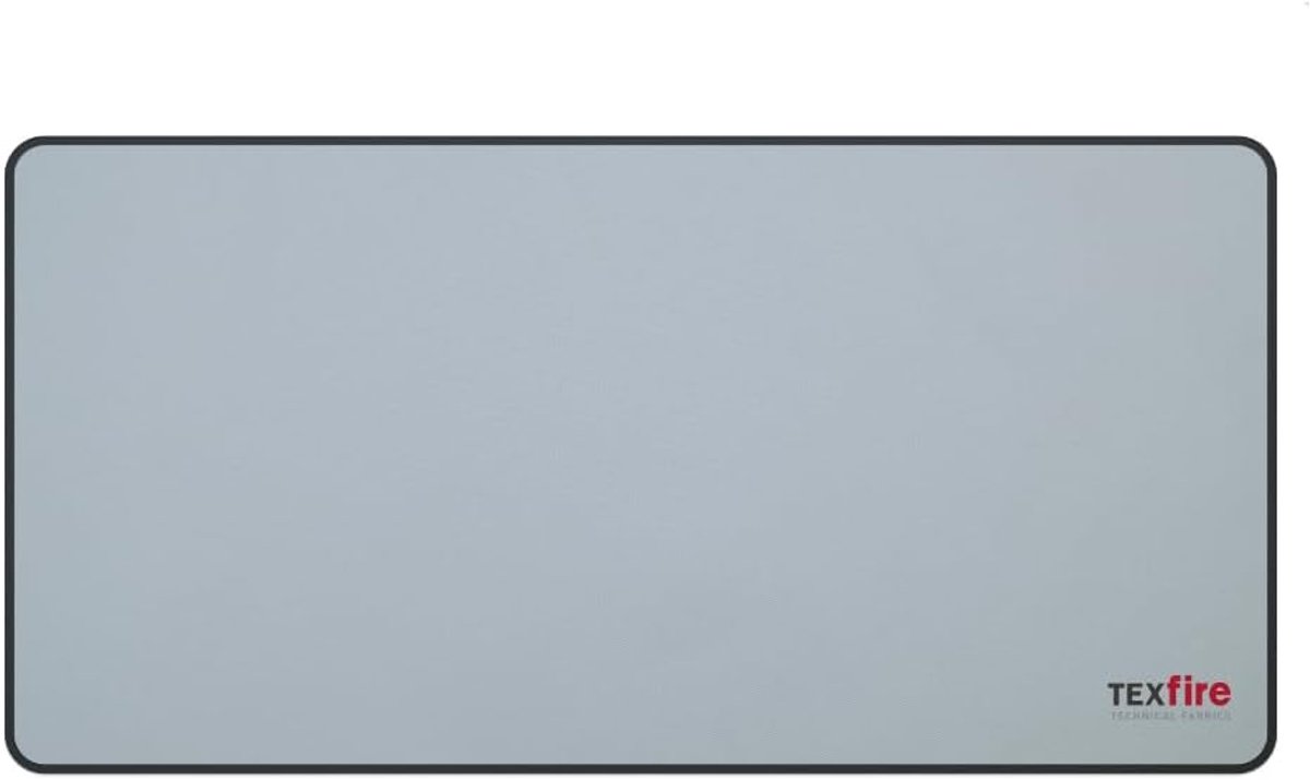 Vloerbeschermer 100x50cm - Grijs vlamvertragend en waterbestendig - Bescherming tegen vlammen - Ideaal voor barbecues - ShopVlot