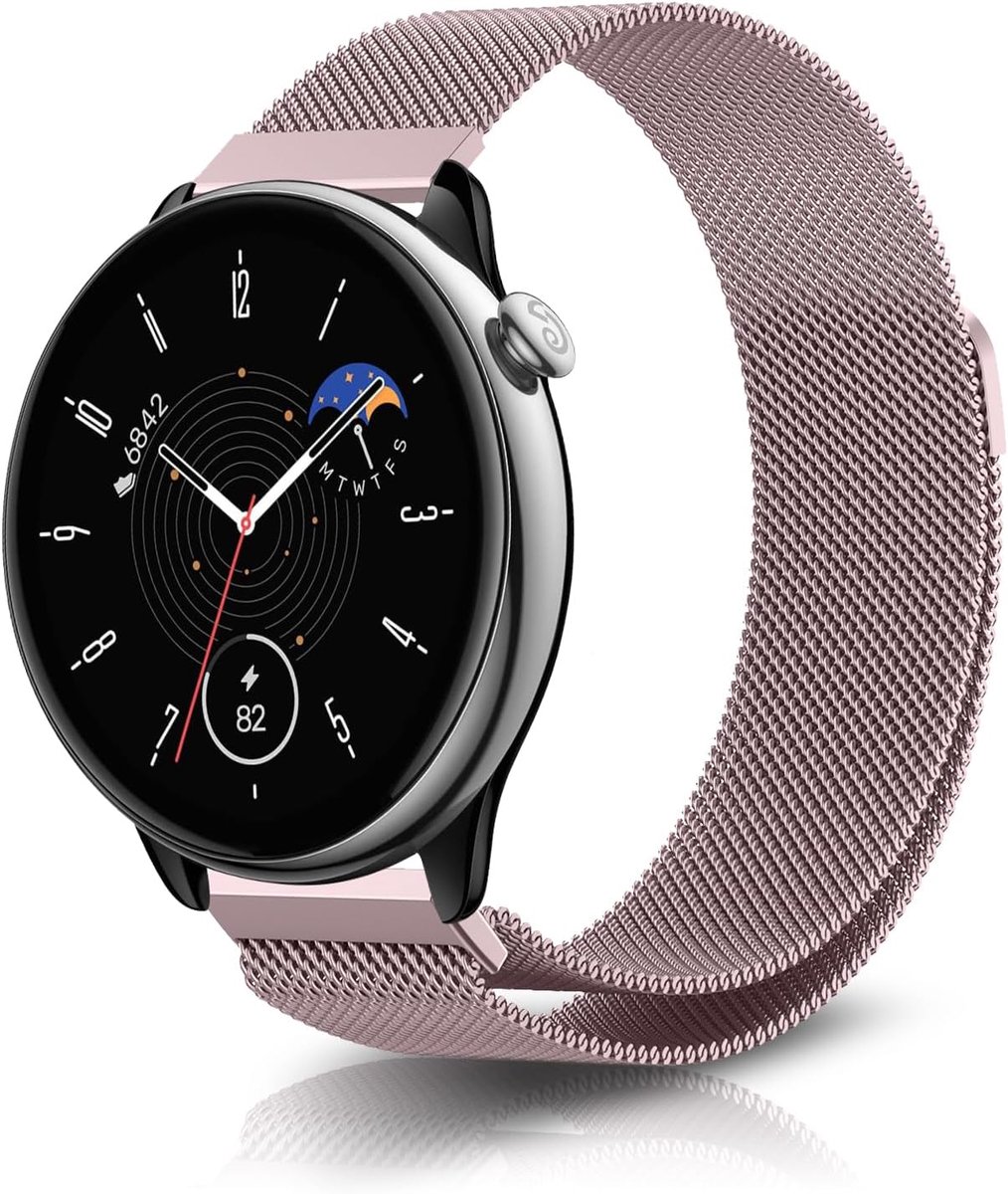 Horloge band 20mm - metalen mesh - met magneetsluiting - stijlvol en comfortabel - ShopVlot