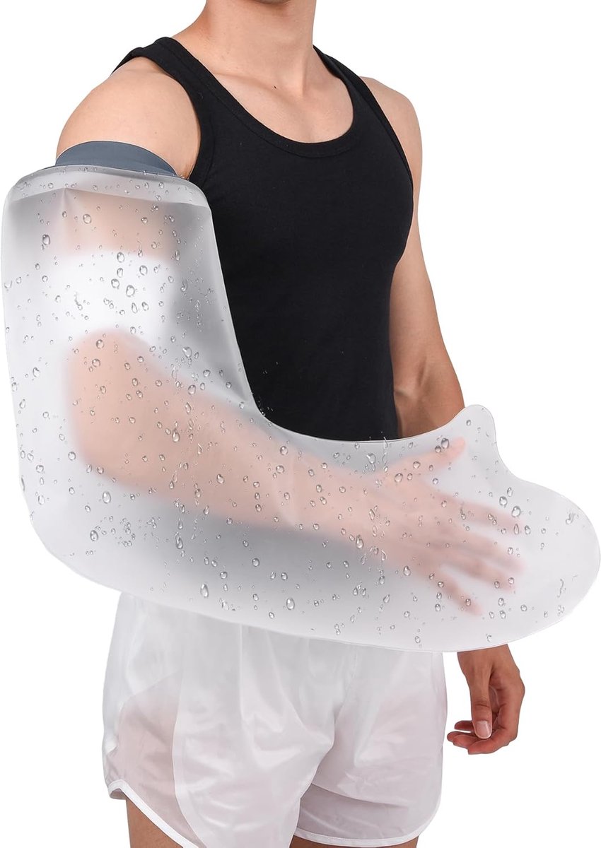 Waterdichte Arm Plaster Protector - Lange Arm - Douche Bescherming - Sneller Herstel van Wonden - ShopVlot
