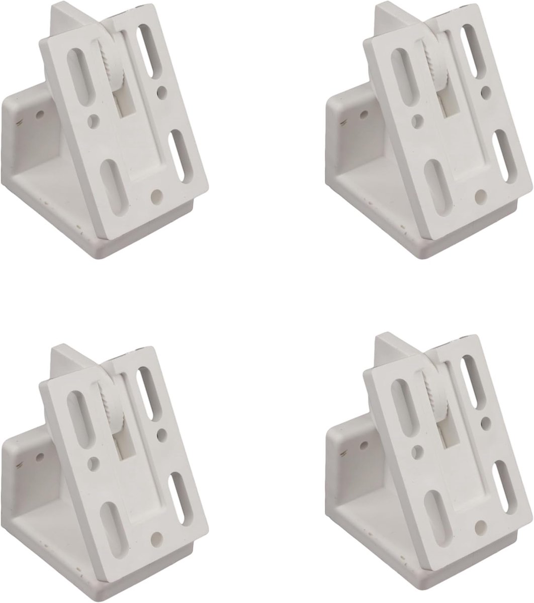 Sloping Kit - 4 stuks - verstelbaar opslag systeem - optimaal ruimtegebruik onder schuine daken - ShopVlot