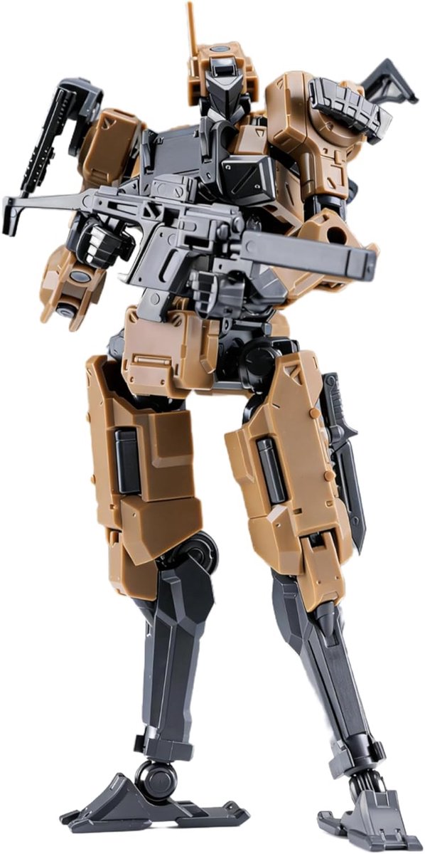 Modelbouwset 1/18 - Fenrir Standaardtype Geel - Beweegbare Gewrichten - Creatief project voor modelbouwers - ShopVlot