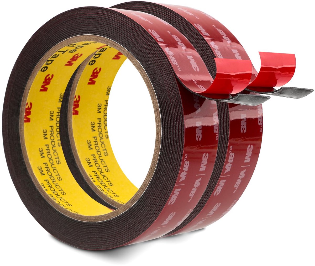 Dubbelzijdige tape 25 mm x 4,7 m - Zwart - Extra sterk - Voor car decoratie - SnelShoppen