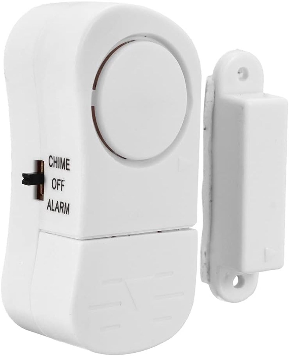Draadloos Alarm - Deur Sensor - Huis Beveiligen - Contact Sensor - 1 Stuk - Wit