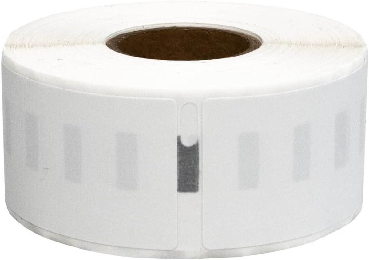 Adreslabels 28 x 89 mm - Verwijderbaar - Wit - Geschikt voor Dymo 99010/S0722370 - 260 labels per rol - SnelShoppen