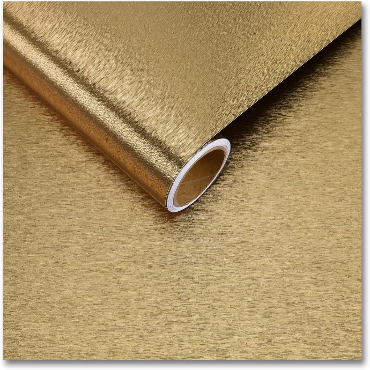 Behang met metallic effect, 30 cm x 200 cm, plakfolie voor meubels, waterdicht behang voor keuken, decoratieve kasten