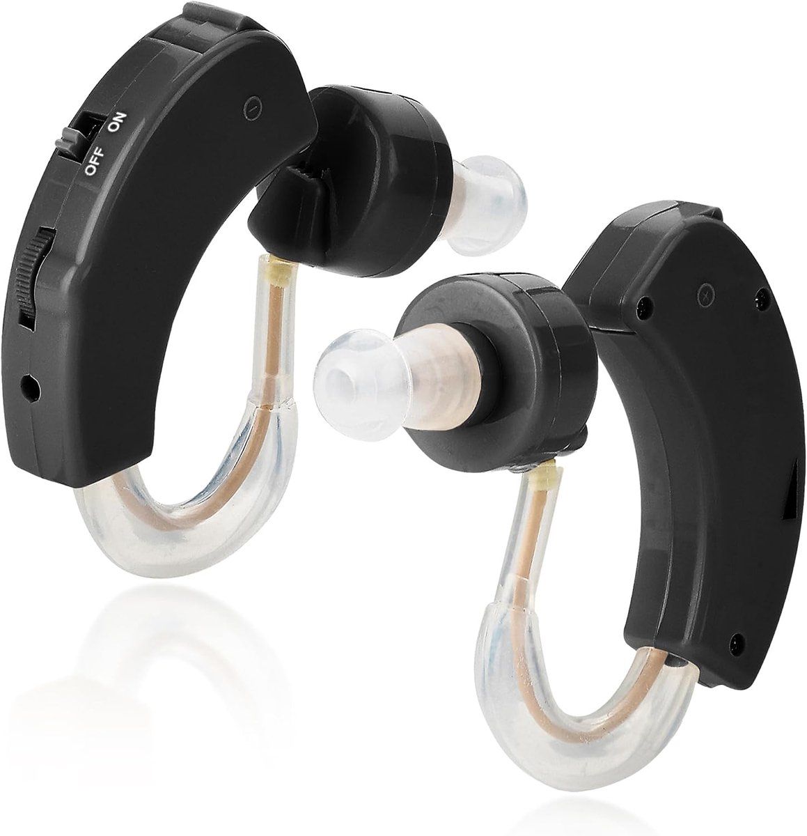 Devices - Set of 2 Devices, a Device and with Noise Reducing Feature for Adults, Seniors & Women, Black