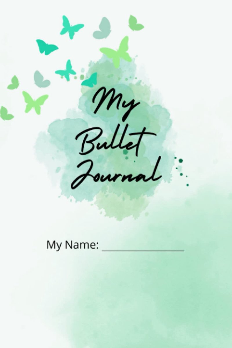 Bullet Journal met naam - gepersonaliseerd - A5 formaat - voor creatief noteren - ShopVlot