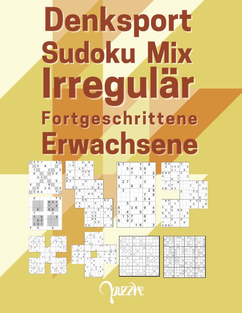 Sudoku spel voor gevorderden - varianten - uitdagende puzzels - verbeter je denkvermogen - ShopVlot