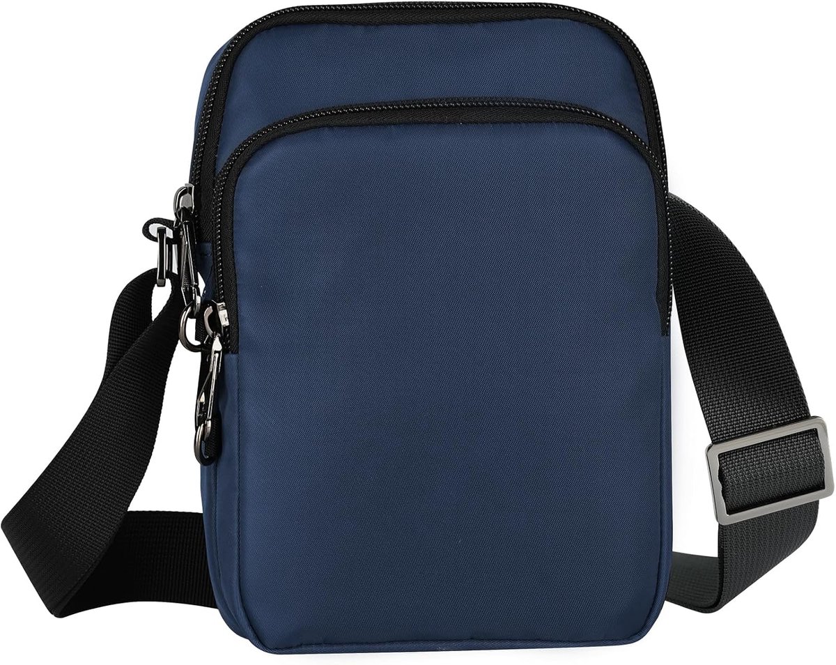 Anti-diefstal schoudertas - kleine sling bag - waterdicht - RFID-blokkering voor veilig reizen - SnelShoppen