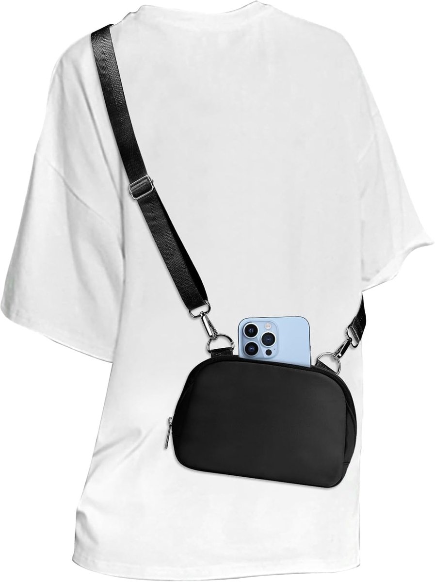 Crossbody tas dames - klein formaat - afneembaar riempje - ideaal voor reizen - SnelShoppen