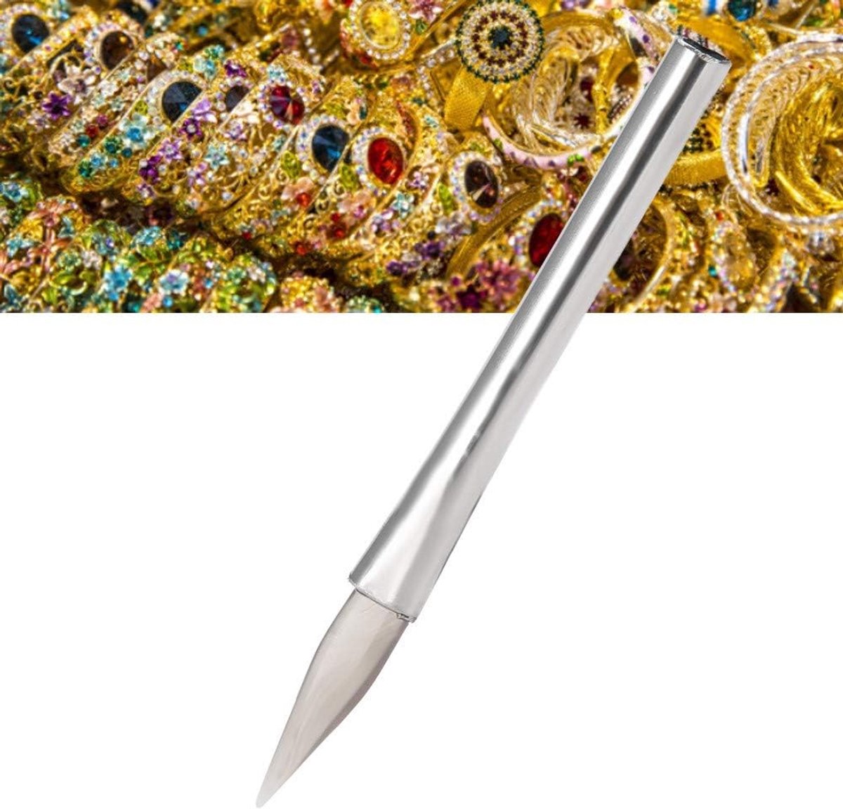 Polijsten Polijsten Sieraden Maken Ambachtelijke Gereedschap Agaat Sieraden Wax Carving Stone Setting Bezel Closing Burnisher voor Goud en Zilver Carving Metaal Klei Messing D