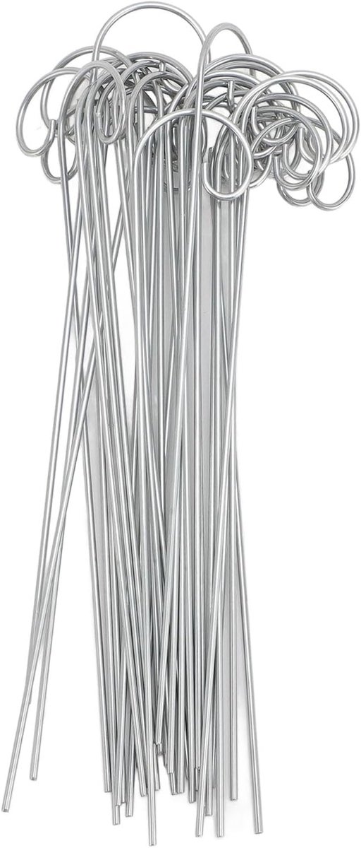 30 Stuks Plantenlabelhaken plant signs for pots Plantenlabelhouder metal tree tags for pots Plantenlabelhouder, Plantenlabelhanger Plantenbordjes