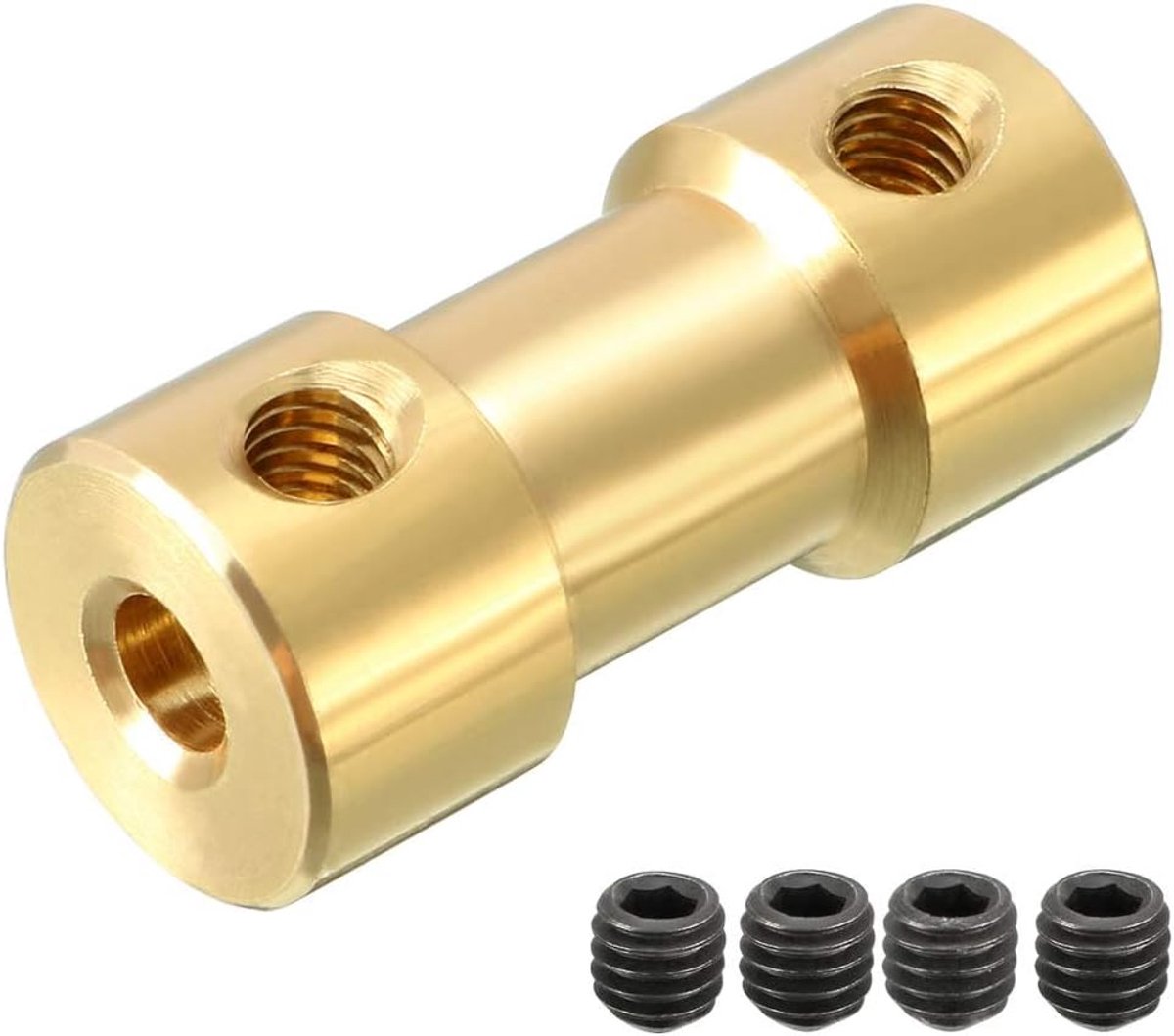 sourcing map Askoppeling 3 mm x 3 mm stekkeradapter voor RC vliegtuig bootmotor L20XD9