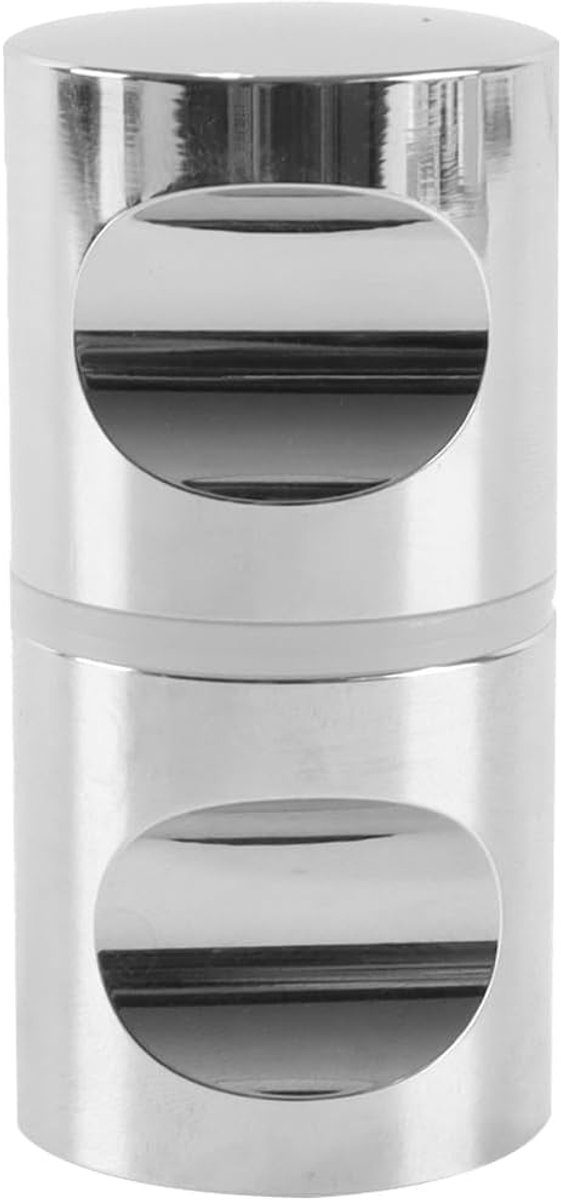 Douchedeurknop Aluminiumlegering Verchroomde Handgreepknop voor Badkamer