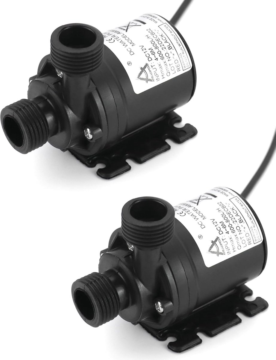 Waterpomp 800L/H - Brushless onderwaterpomp - Duurzaam en stil - Ideaal voor fonteinen en zwembaden - SnelShoppen