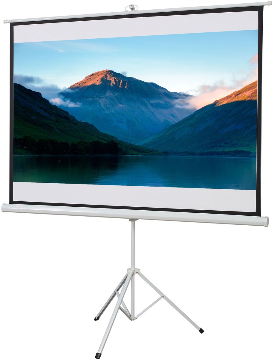 Beamerscherm met statief draagbare projector 84 inch - 4:3 - 4K HD projectie - 171 x 131 cm