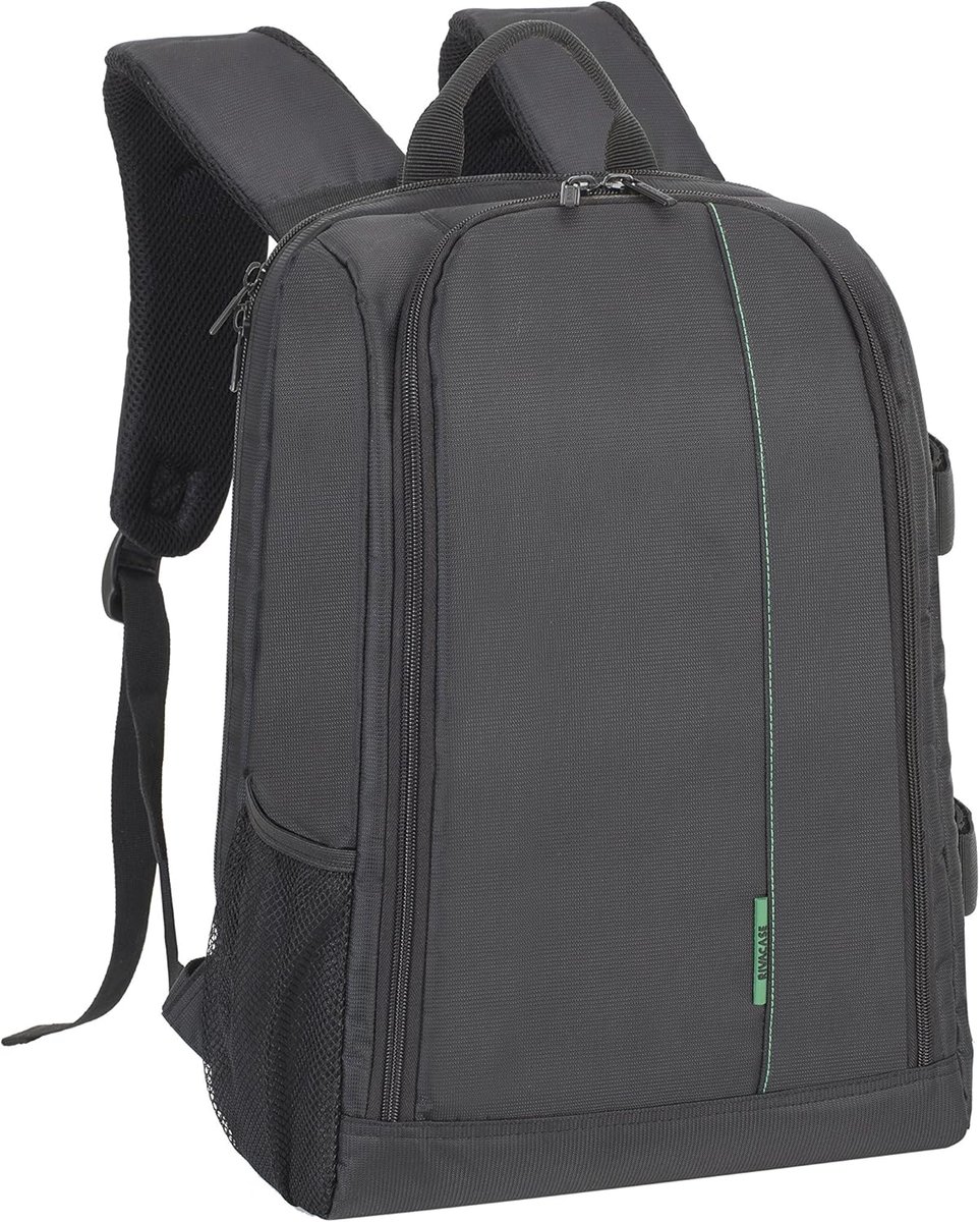 DSLR camera rugzak - stijlvolle tas met laptopvak (15,6 inch) - verstelbare gevoerde verdelers - ideaal voor fotografen - ShopVlot