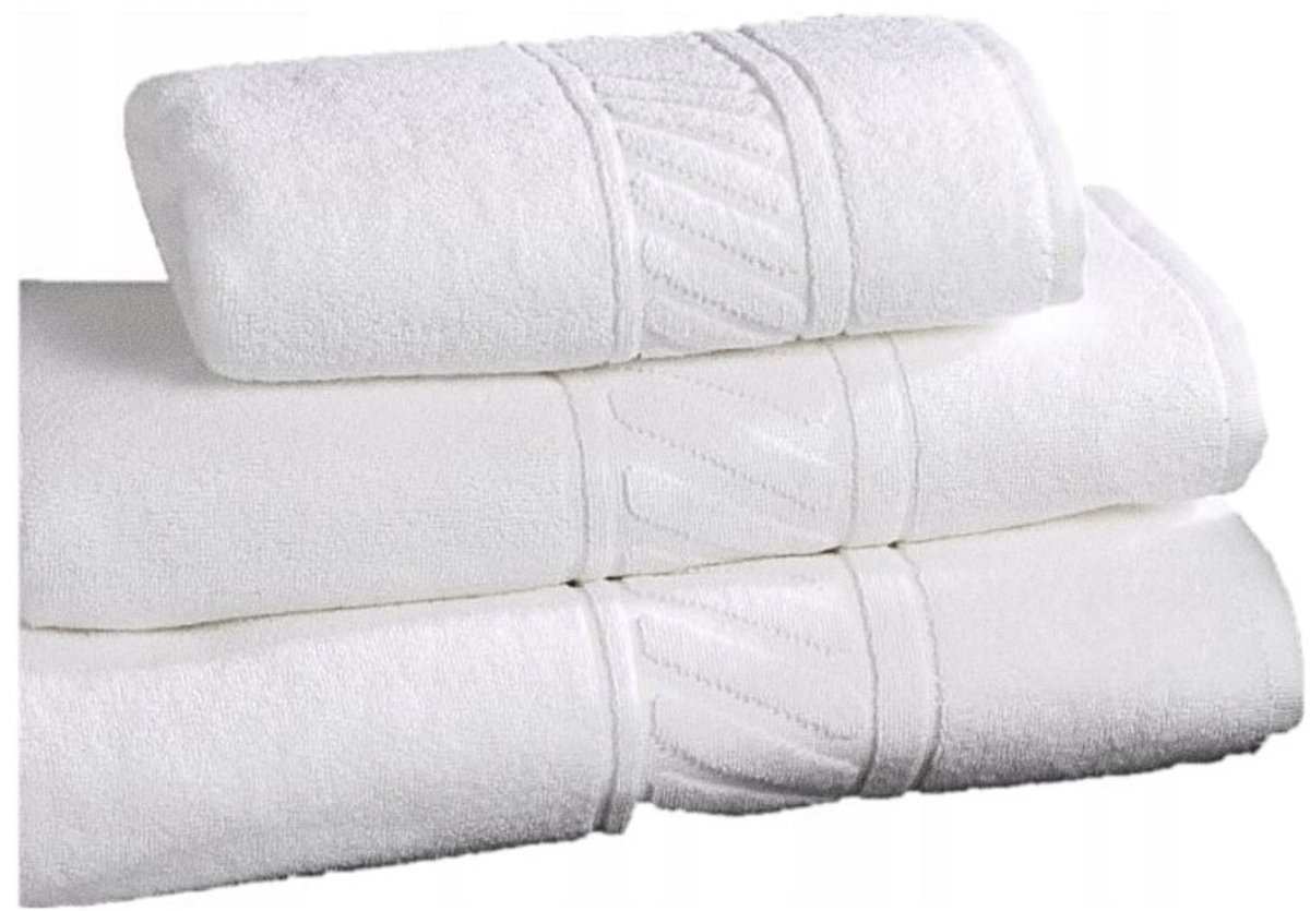 Luxe Hotelhanddoek 100% Katoen Hout 50x100 cm - Portugal