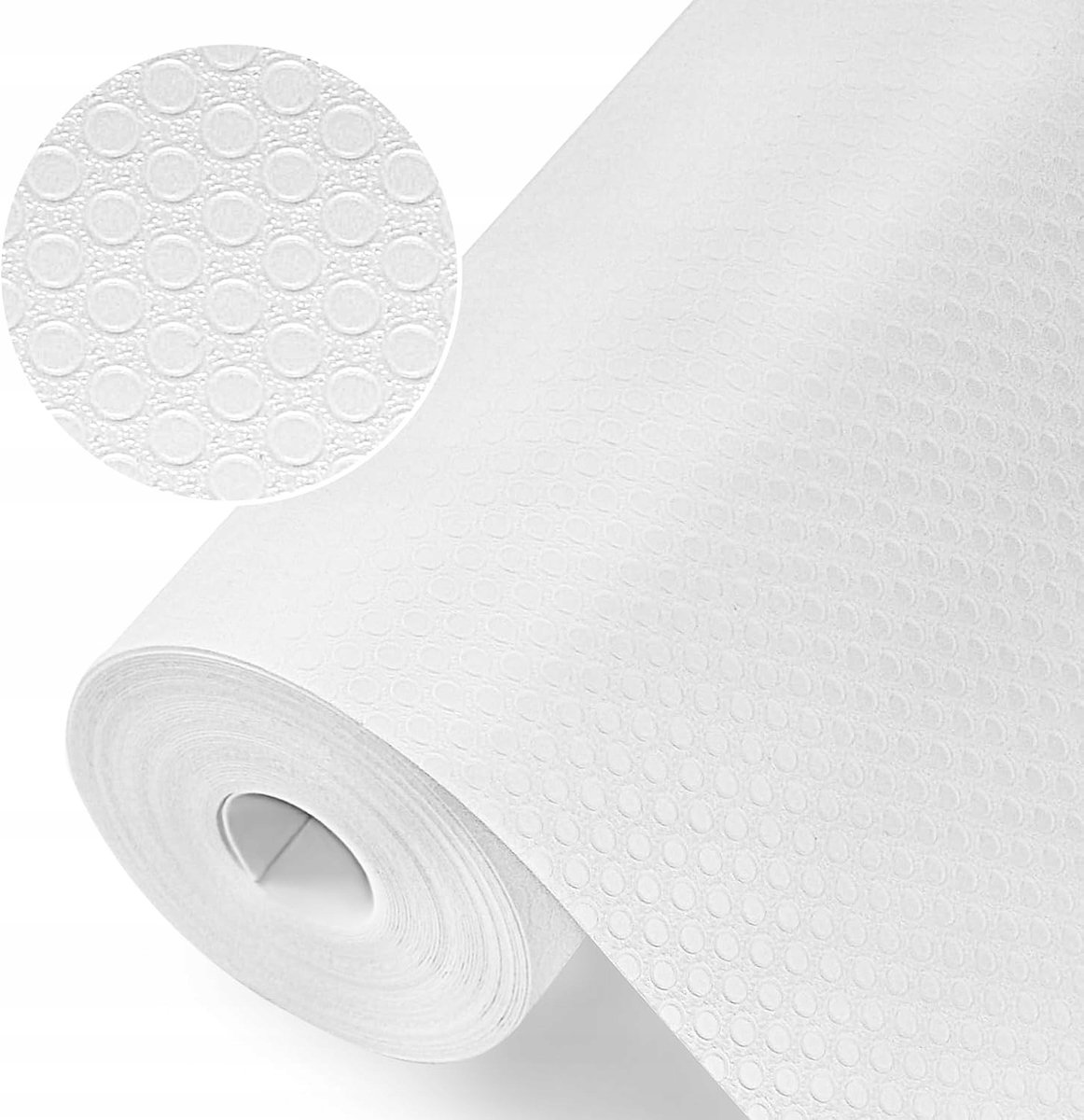 Antislip Lade Mat 60x600 cm - Vlekbestendig en Voedselveilig - Wit