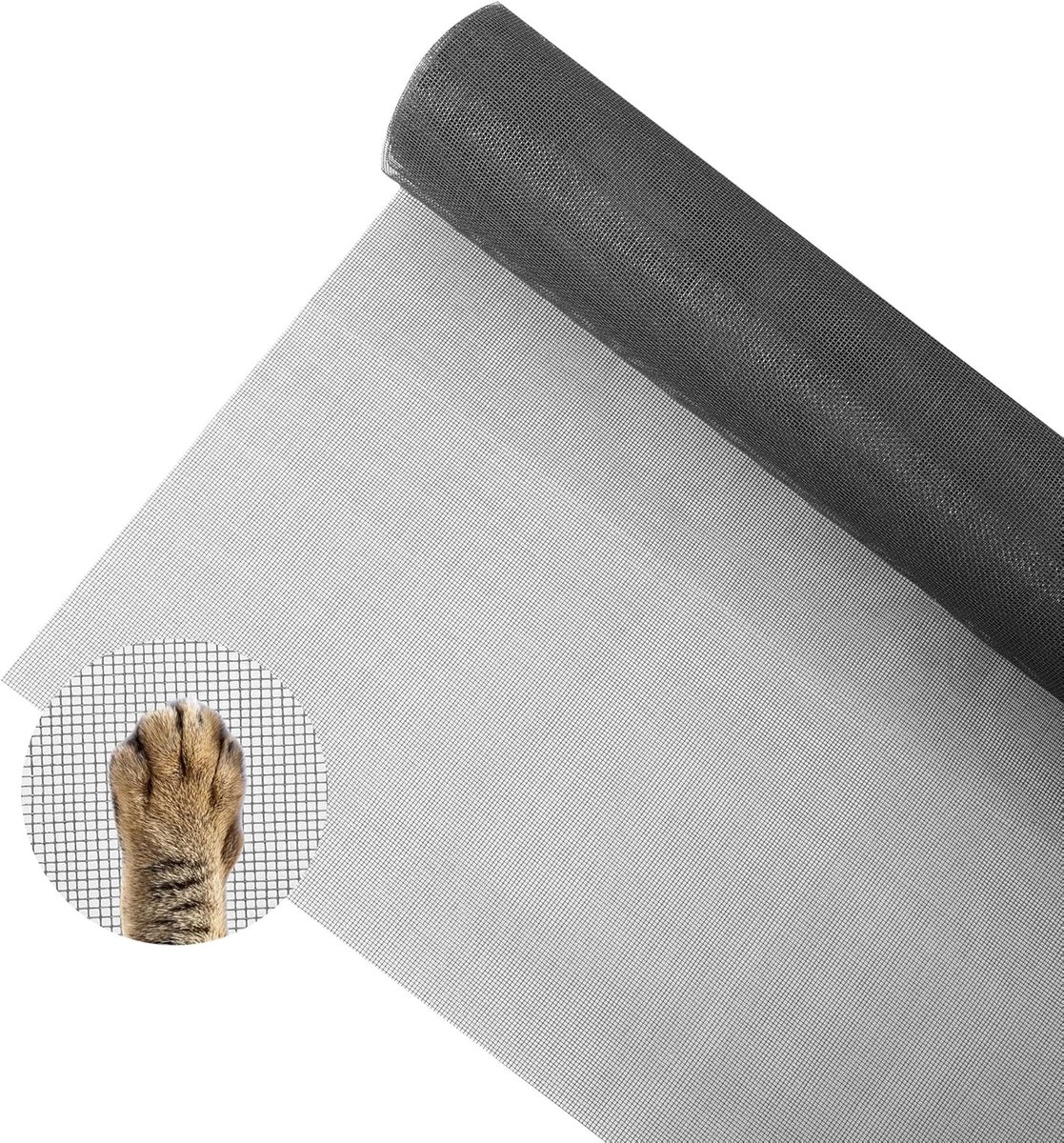 Vliegenhor 120 x 250 cm - Glasvezel - Bescherming tegen insecten - Ideaal voor ramen en daken - ShopVlot