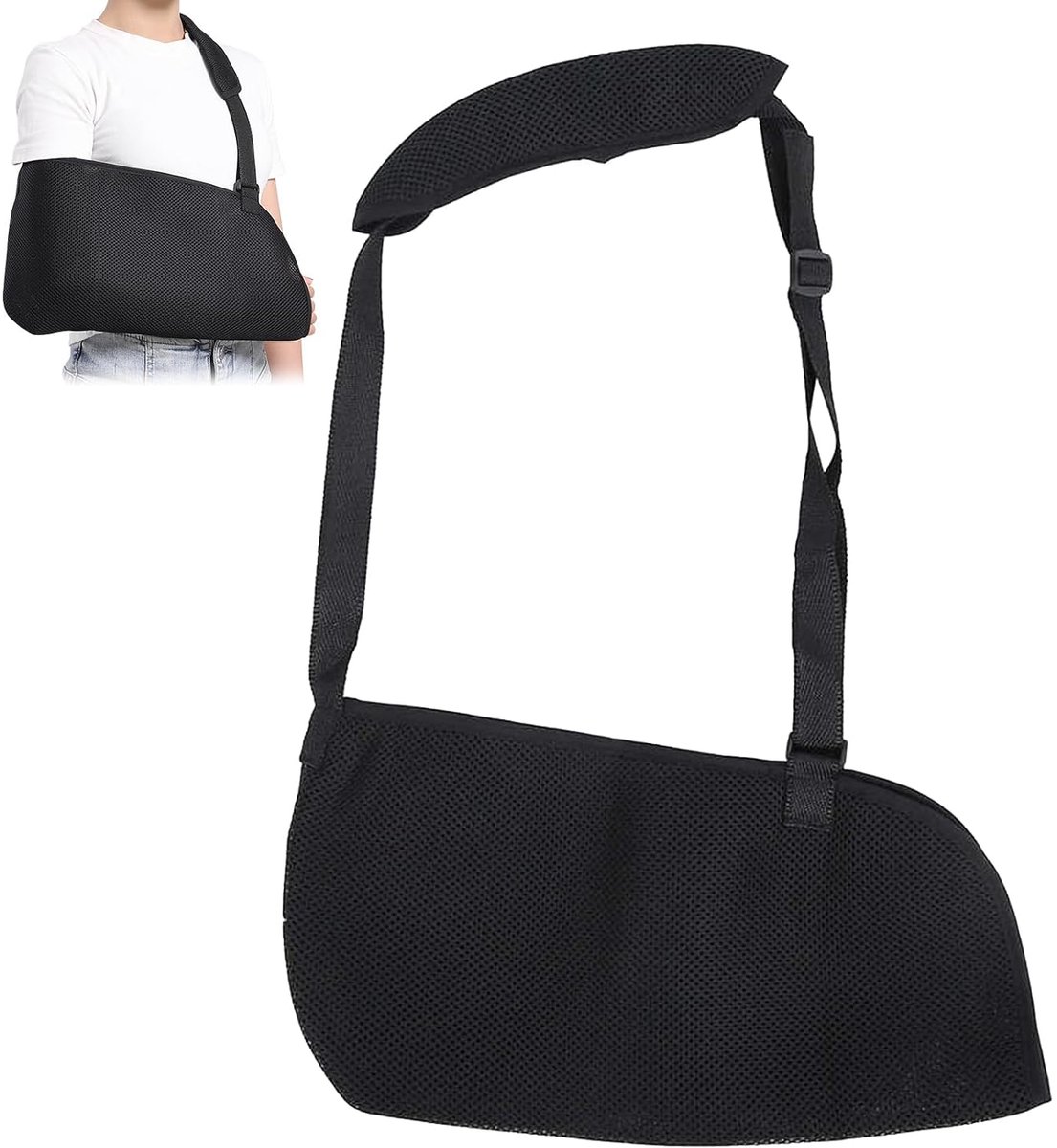 Armsteun met schouderband - Ergonomisch ontwerp - Ondersteuning bij armblessures - Versnelt herstel - ShopVlot