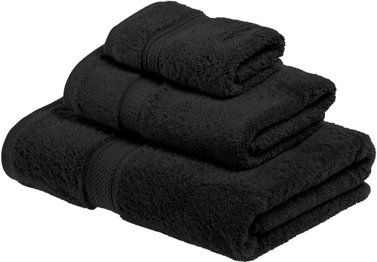 Handdoeken set 3-delig - 900 g/m² - Katoen - Duurzaam en absorberend - SnelShoppen