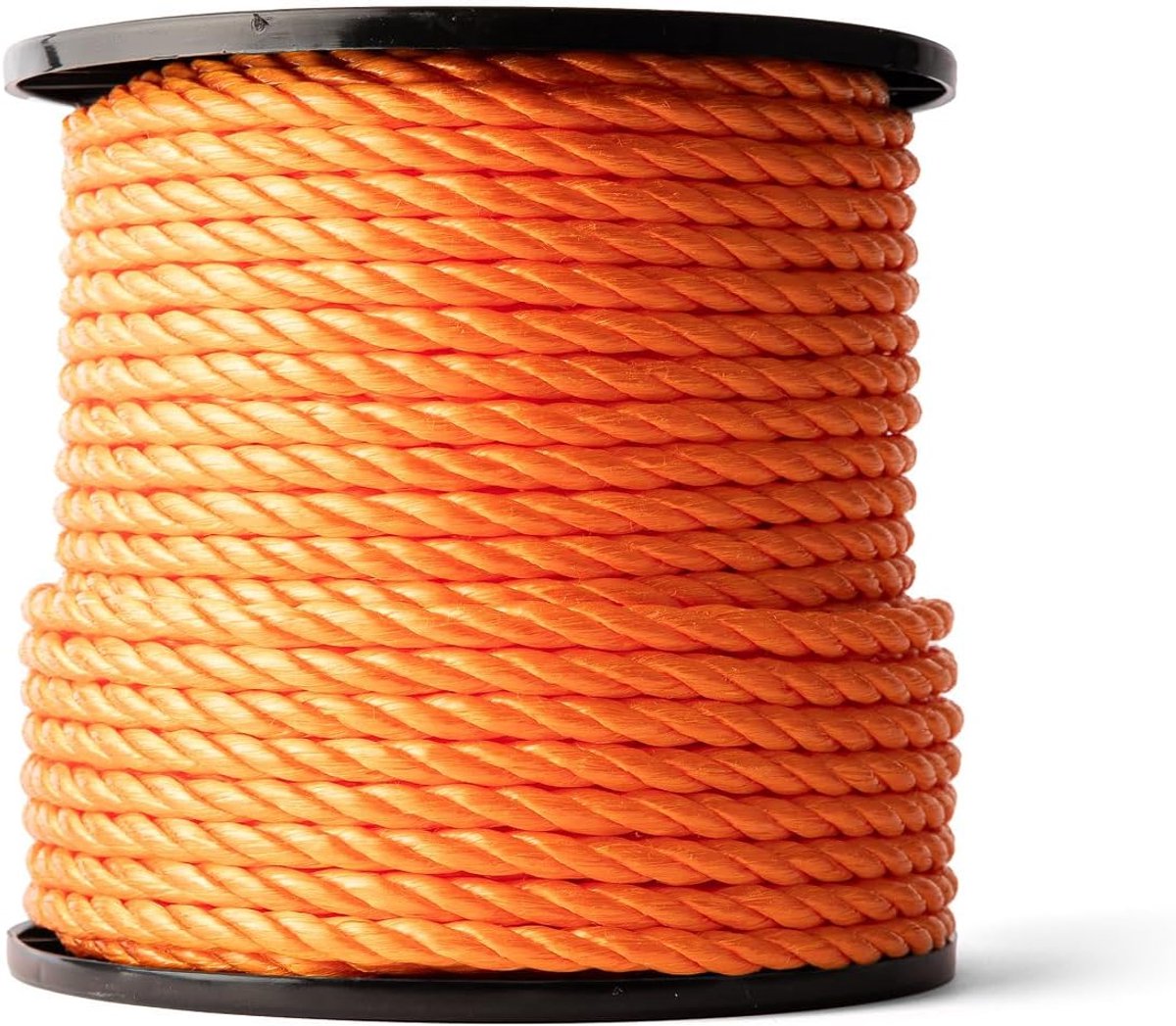 Polypropyleen touw 6mm - Oranje - Breeksterkte 600 kg - Ideaal voor diverse toepassingen - SnelShoppen
