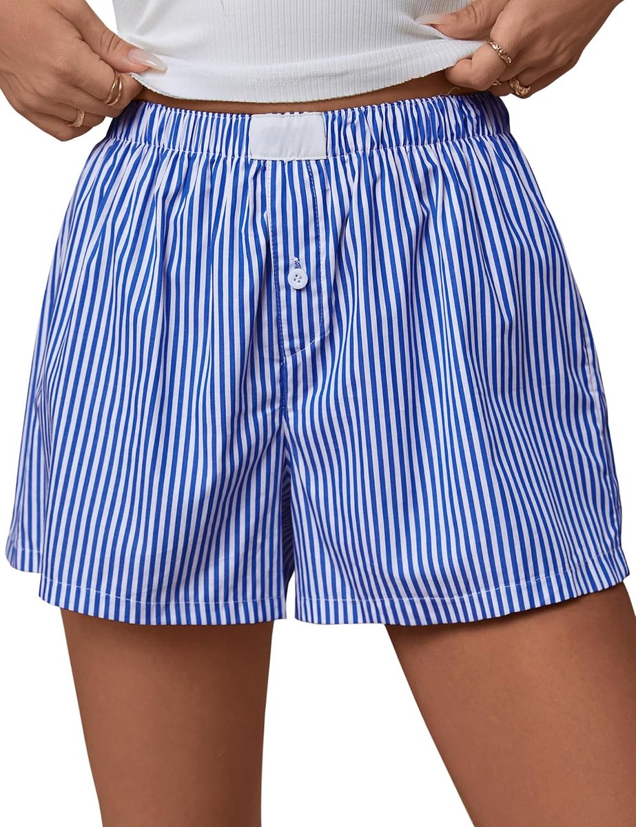 Korte slaapkleding dames - Geruite slaapshorts met zakken - Verstelbare taille - Ideaal voor de zomer - SnelShoppen