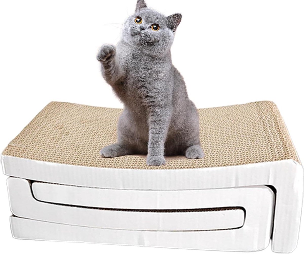 Krabmat Katten - Krabmeubel Krabplank - Klauw Onderhoud - Extra Stevig Ontwerp - 38.5x24x11.5cm - Niet gespecificeerd