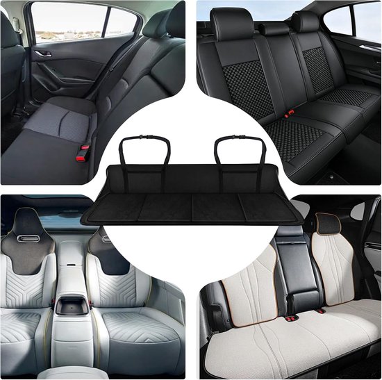 Auto Slaapmatras - Reisbed - Comfortabel Reizen - Niet-opblaasbaar - 437 x 362 cm - Zwart — afbeelding 5