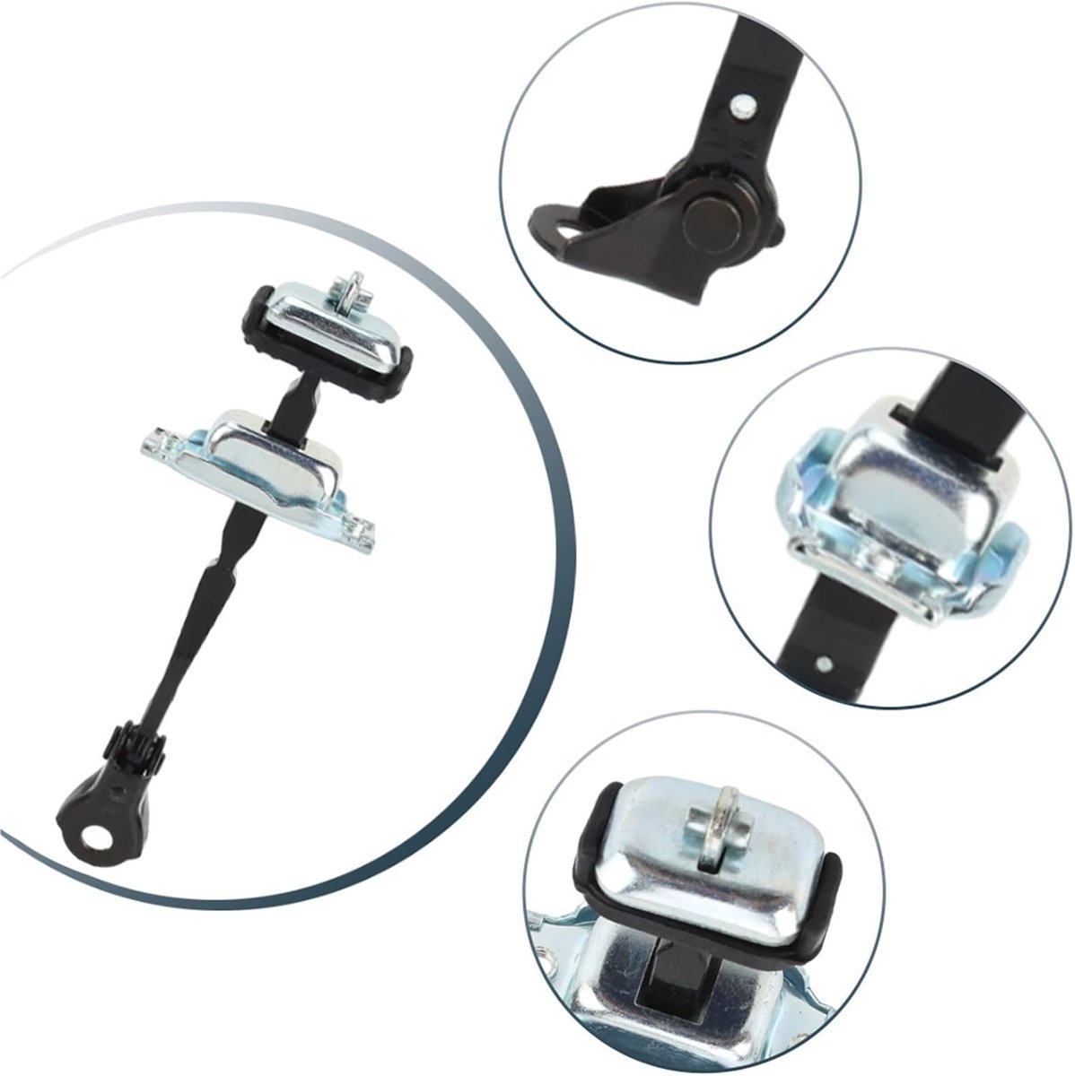 Deurbegrenzer Scharnier - Deurstop Auto - Veilig Parkeren - Multi-Positie Houding - 10 mm - Niet gespecificeerd