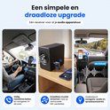 Eenvoudige draadloze upgrade voor audioapparatuur: handsfree bellen, muziek streamen, navigatie en spraakassistentie.