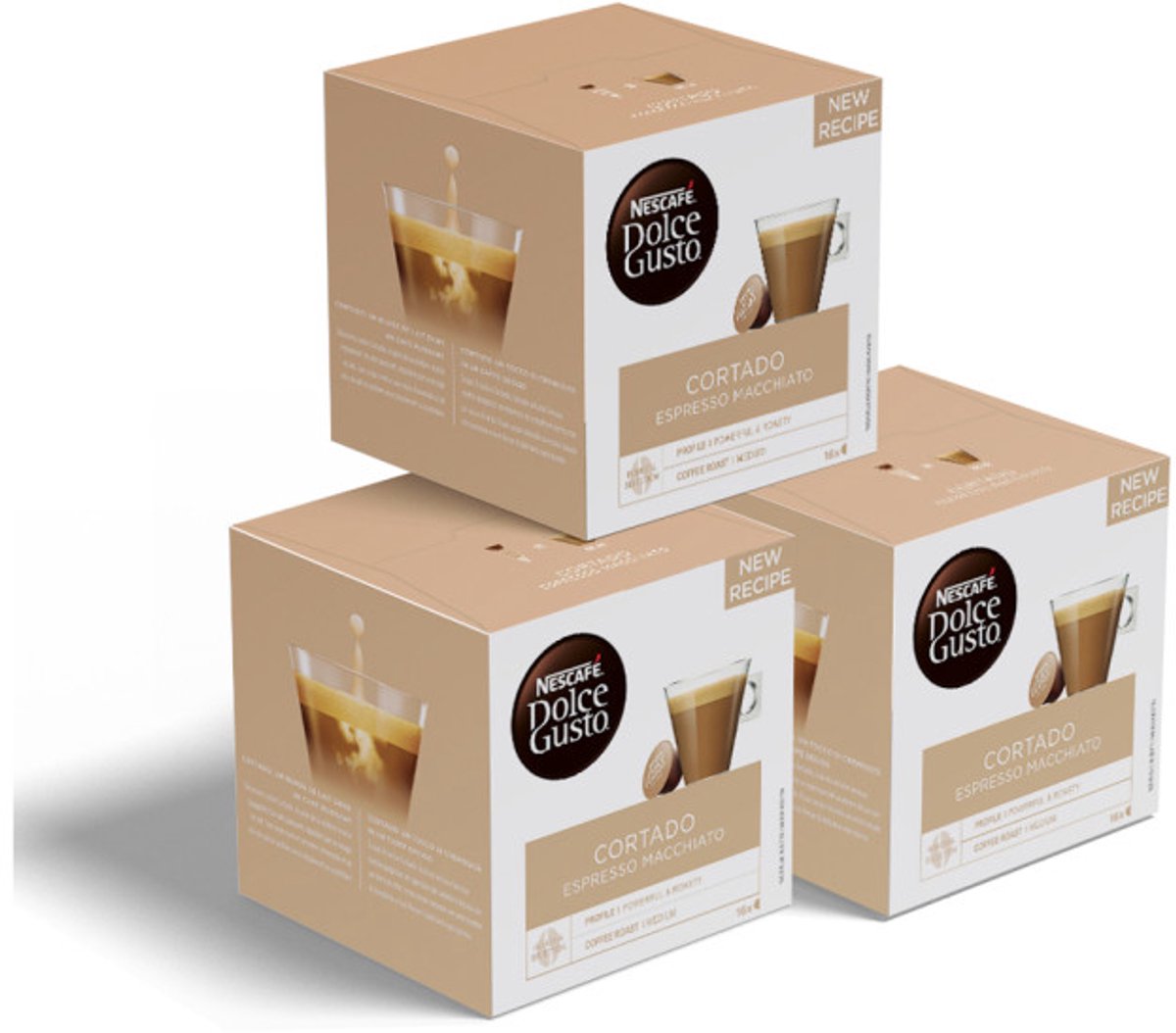 Nescafé Dolce Gusto capsules Cortado Espresso Macchiato - 48 koffiecups voor 48 koppen koffie thumbnail 4